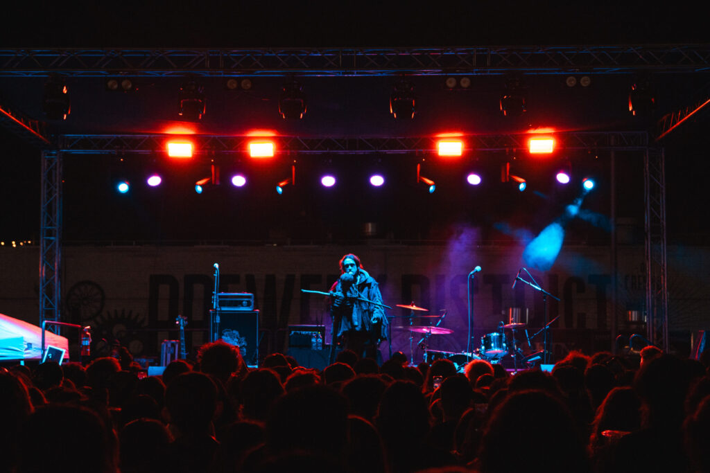 Ghost Mountain performs in front of the Tioga-Sequoia crowd