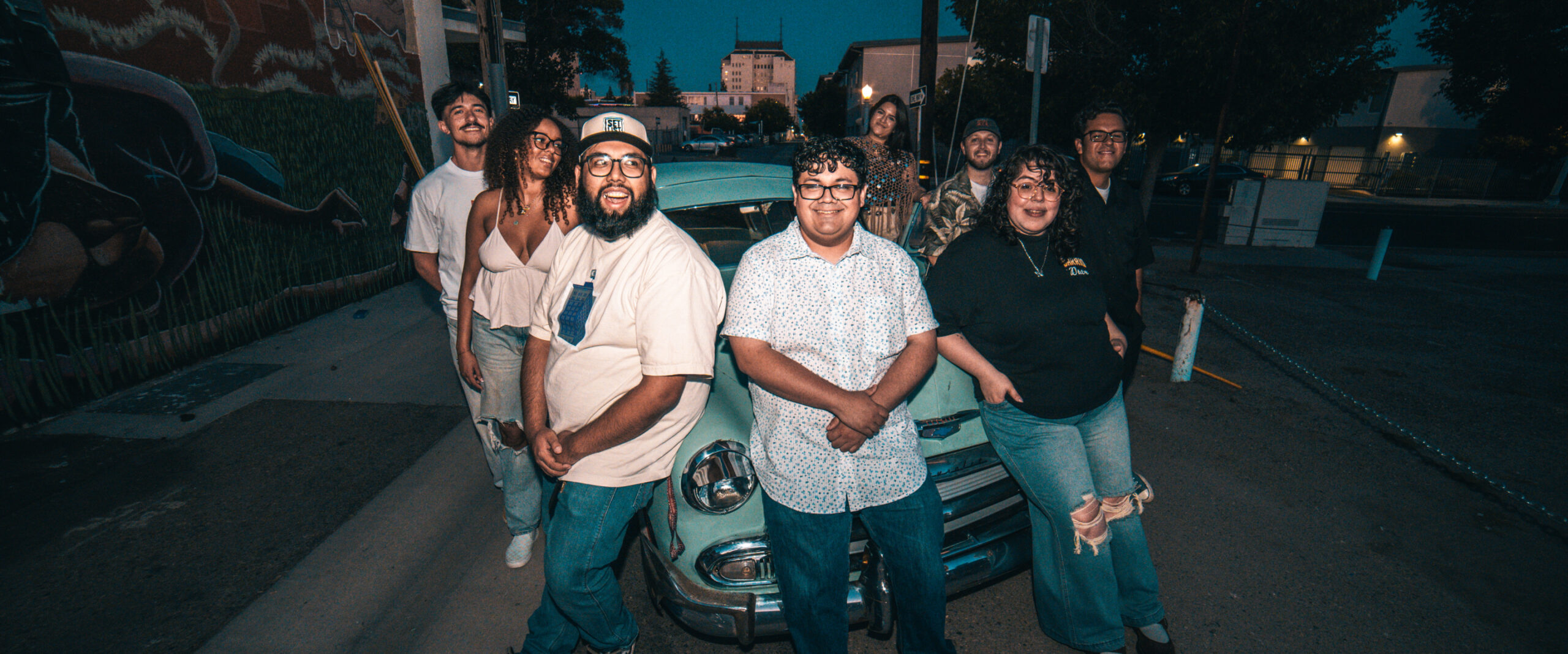 The Setlist Media crew in Fresno, 2026. Photograph by Wyatt Bible.